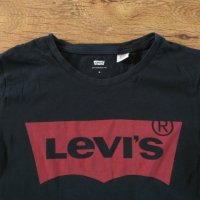 Levi's The Perfect Logo T-Shirt - страхотна дамска тениска , снимка 2 - Тениски - 41340032