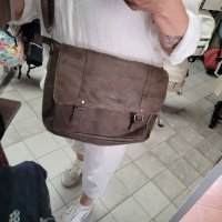 REBEL+ LEGENDS messenger bag естествена кожа месинджър,през рамо ( 120€ в интернет), снимка 17 - Чанти - 41001052