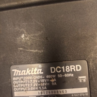 Зарядно makita DC 18 RD, снимка 3 - Други инструменти - 36334246