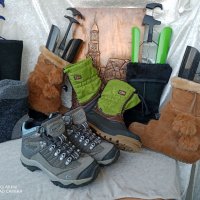 КАТО НОВИ апрески Dockers® Snow Boots original, N- 35 - 36 топли боти, ботуши, 100% естествена кожа,, снимка 18 - Дамски апрески - 39640773
