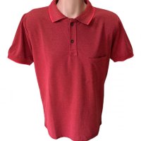 Мъжка тениска с яка и джоб - код 867, снимка 1 - Тениски - 40349164