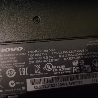 Lenovo ThinkPad Ultra Dock 40A2 FRU P/N 00HM917, снимка 2 - Лаптоп аксесоари - 44630131