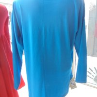 Нова блузка в синьо , снимка 3 - Блузи с дълъг ръкав и пуловери - 39883449