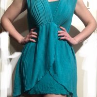 Дамска зелена рокля, снимка 3 - Рокли - 24852052