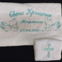 Комплект за кръщене , снимка 8 - За банята - 39620792