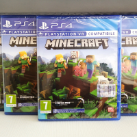 [ps4]  Чисто НОВИ Minecraft Starter Collection/ 1-4 играча, снимка 1 - Игри за PlayStation - 44670368