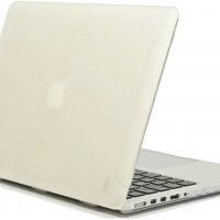 Aiino Hard shell case капак за защита на лаптоп за 13-инчов лаптоп Apple MacBook Retina бял цвят НОВ, снимка 1 - Лаптоп аксесоари - 39013776