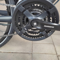 Продавам колела внос от Германия алуминиев велосипед SOLIS 3-0 TRETWERK 28 цола хидравлика диск, снимка 2 - Велосипеди - 36272321