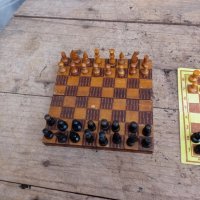 Дървена котия за шах, снимка 3 - Други ценни предмети - 40134488