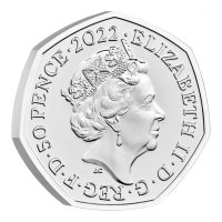Великобритания 50 пенса 2022 Хари Потър и философския камък, снимка 3 - Нумизматика и бонистика - 41758395