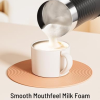 Нов Уред за разпенване / затопляне на мляко Млечна пяна за секунди Кафе, снимка 4 - Други - 44572112