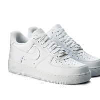 оригинални маратонки  Nike Air Force 1 07 Men's Shoes WhiteWhite номер 45,5-46, снимка 2 - Маратонки - 41047132