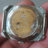 Швейцарски часовник SORNA. Swiss made. Vintage watch. Механичен. Дамски, снимка 6 - Дамски - 42096937