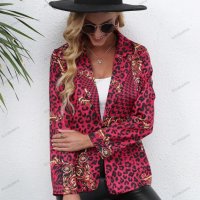 Ежедневно дамско сако с леопардов принт, 3цвята - 023, снимка 8 - Сака - 39713366