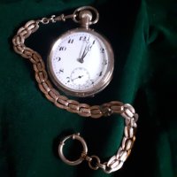 Джобен часовник "GELDA", Swiss made, снимка 2 - Антикварни и старинни предмети - 39475343