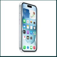 Прозрачен Силиконов MagSafe Кейс за Apple iPhone 15 Pro Plus Max, снимка 2 - Калъфи, кейсове - 42334323