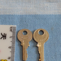 Две ключета за катинар за КОЛЕКЦИЯ ДЕКОРАЦИЯ АРТ ИНСТАЛАЦИЯ 40970, снимка 3 - Други ценни предмети - 44837212