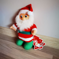 Плюшен Дядо Коледа 25см., снимка 1 - Плюшени играчки - 36138303