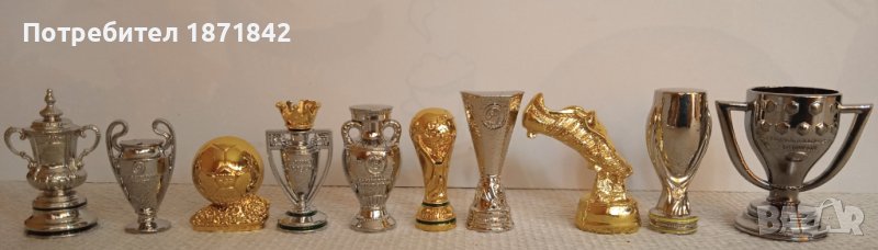 Футболни трофеи - Златната топка/обувка, купи , снимка 1