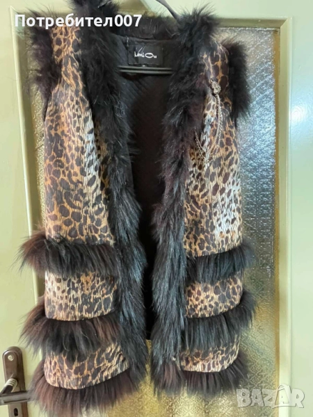 Елек -трико с гарнитура лисица, снимка 1