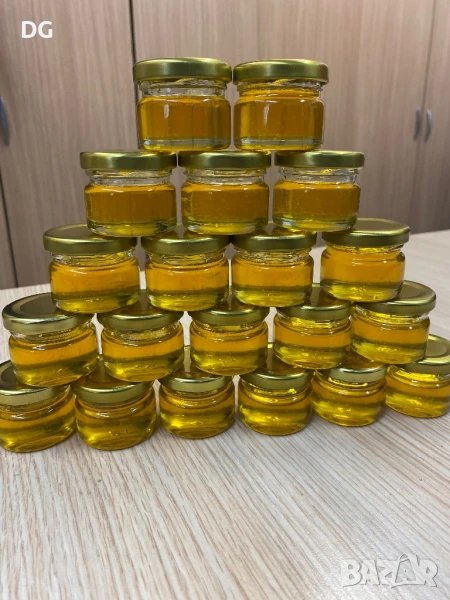 Бурканчета пълни с мед-25 мл., снимка 1