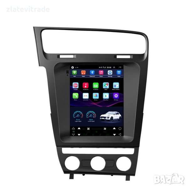 GOLF 7 2012- 2016 вертикална навигация 9'7, снимка 1