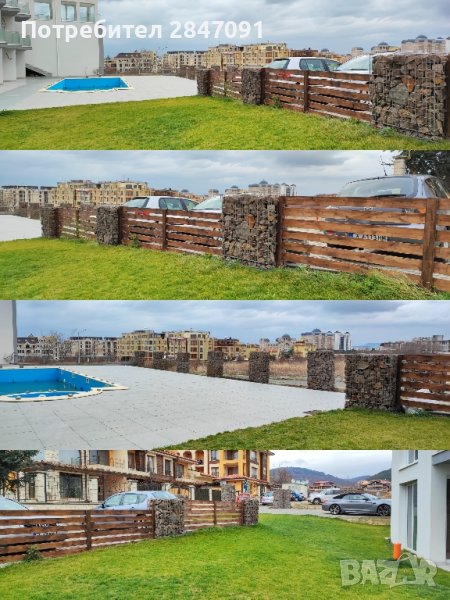 Изработка и монтаж на огради и подпорни стени от габиони, снимка 1