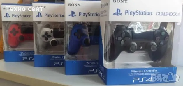 Джойстик SONY за PlayStation 4, PS4, PS4 Slim, PS4 Pro ОРИГИНАЛЕН, снимка 1