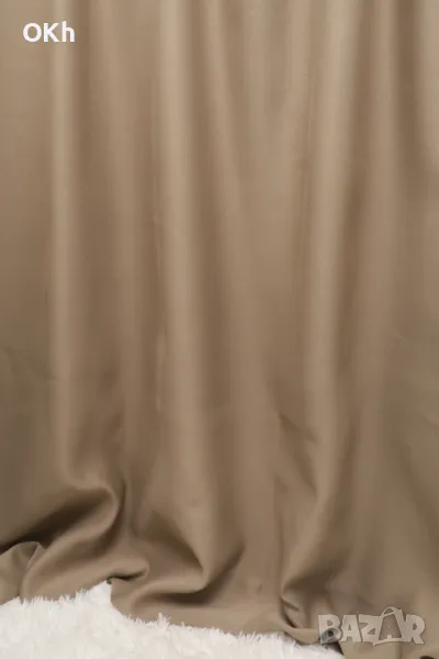Блекаут завеси цвят Карамел, снимка 1