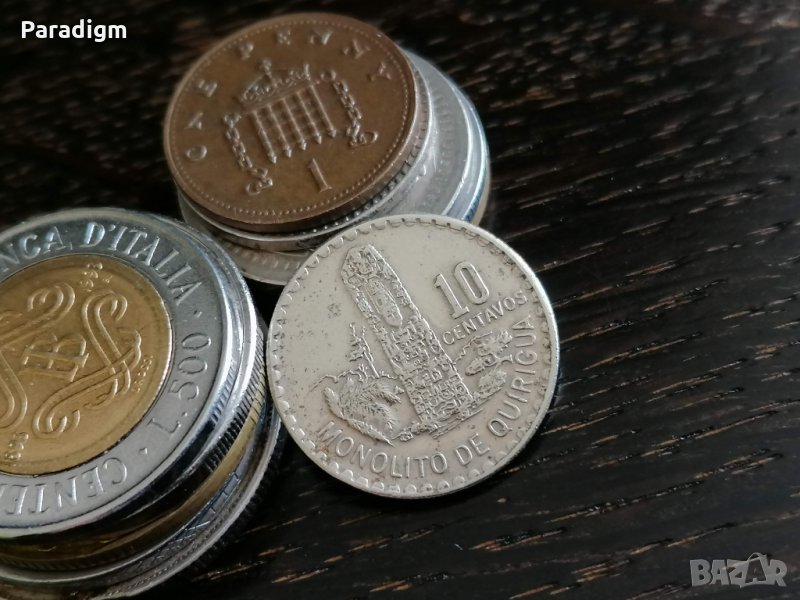 Монета - Гватемала - 10 центавос | 1974г., снимка 1