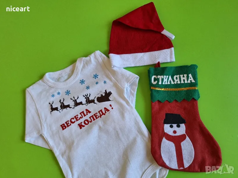 Коледно боди , снимка 1