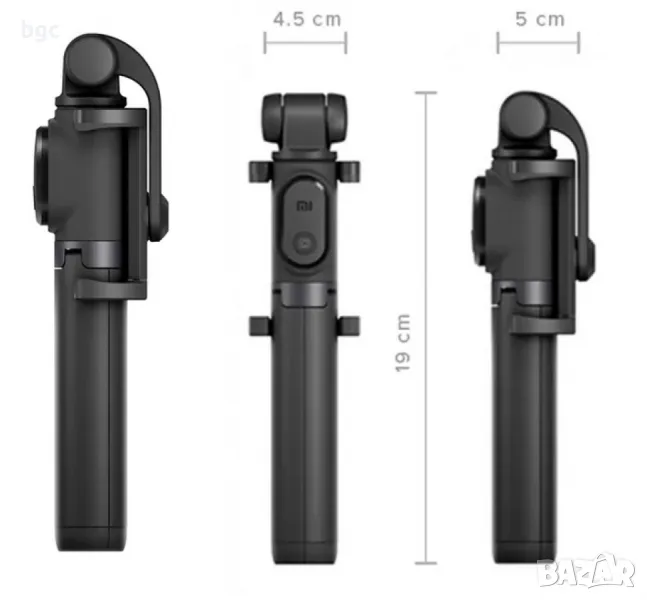 НОВ Селфи стик Xiaomi Mi Bluetooth, Black - 24 МЕСЕЦА ГАРАНЦИЯ, снимка 1