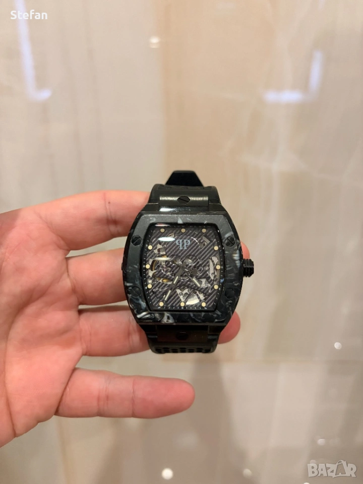 Часовник Philipp Plein Skeleton, снимка 1