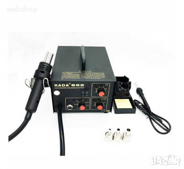 Поялна станция с горещ въздух TNI-U-852 и регулатор 220V 270W, снимка 1