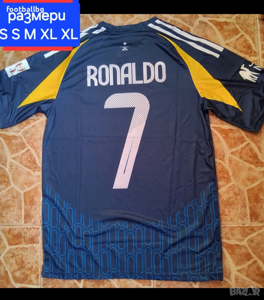 CR7 💙⚽️ мъжка футболна тениска Ал Насър , снимка 1