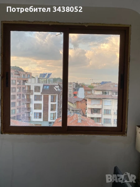 Плъзгащ прозорец златен дъб, снимка 1