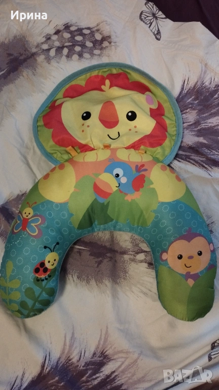 Възглавница за игра по корем бебе , снимка 1