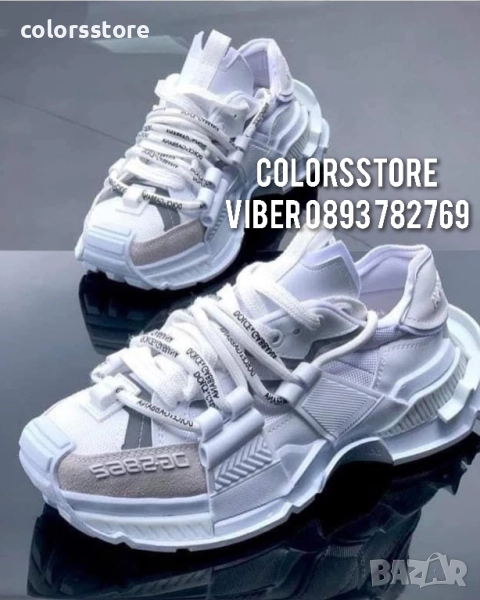 Дамски бели маратонки Dolce&Gabbana/BR244p, снимка 1