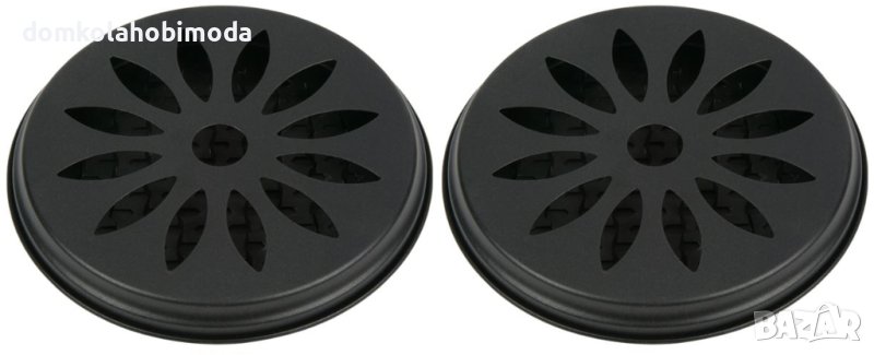 Метални поставки за спирали 2 броя 15x2 сантиметра, снимка 1