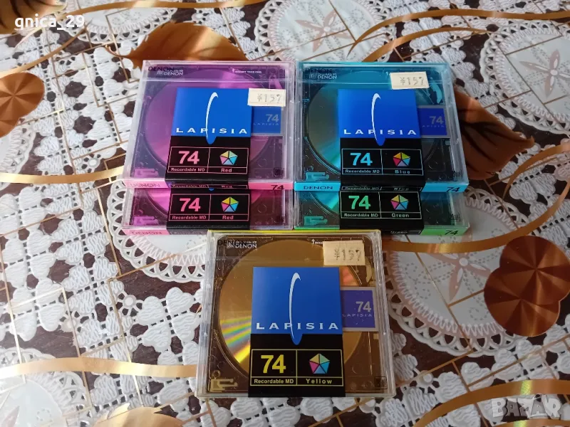 Minidisc Denon Lapisia 74, снимка 1