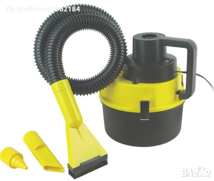 Прахосмукачка за кола за сухо и мокро почистване , 60w, снимка 1