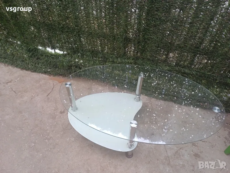 Холна маса, стъкло , снимка 1