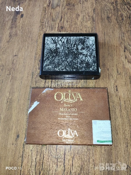 Дървени цигарени кутии от пури, снимка 1