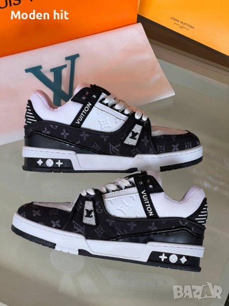Louis Vuitton унисекс сникърси висок клас реплика, снимка 1