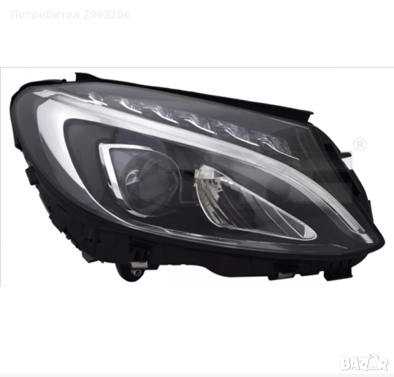 Десен фар за Мерцедес С класа 2015, снимка 1