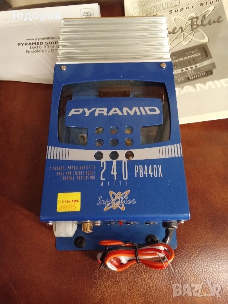 Pyramid PB 440 X ретро авто усилвател , снимка 1