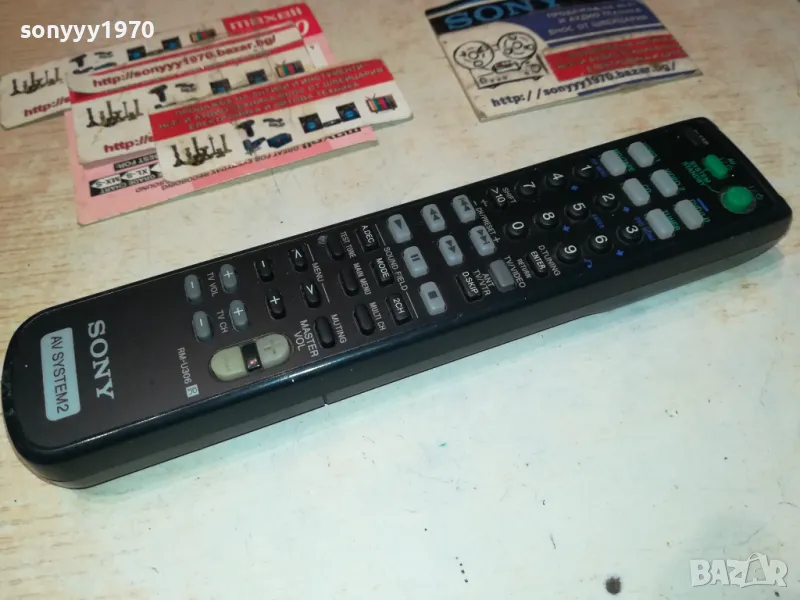 SONY RM-U306 AUDIO REMOTE CONTROL-ВНОС SWISS 3012241136, снимка 1