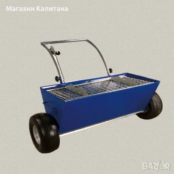 Топинг количка Bisonte, до 150 кг, за полагане на подови настилки, снимка 1