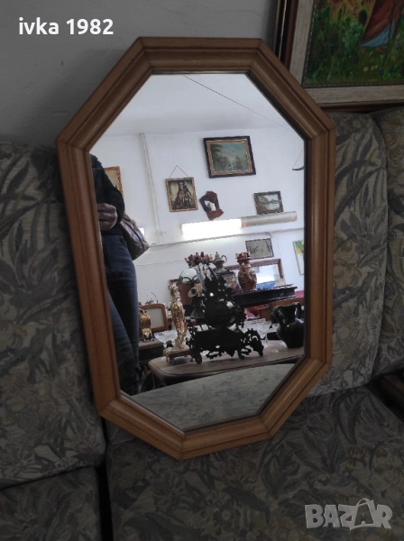 огледало с рамка , снимка 1
