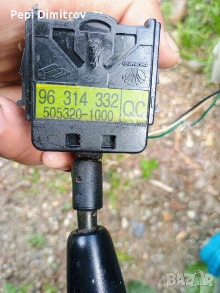 Превключвател за светлини за Daewoo Matiz 96314332 5053201000, снимка 1